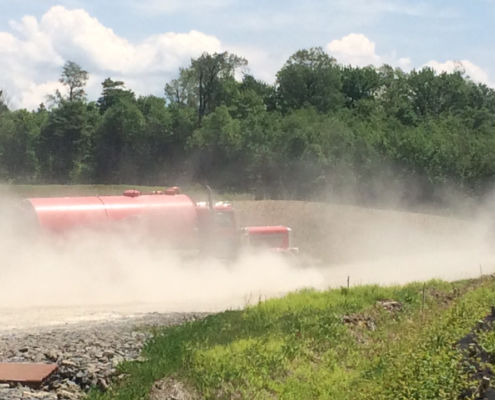 Truck on Dirt Road