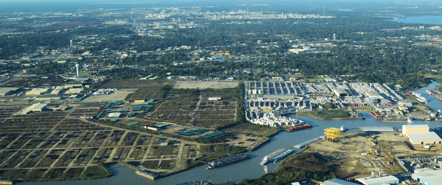 Petrochemical development in the Houston, Texas area