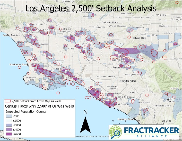 Los Angeles 2500ft Setback Analysis