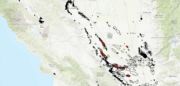 Map of New 2020 Fracking Permits in California