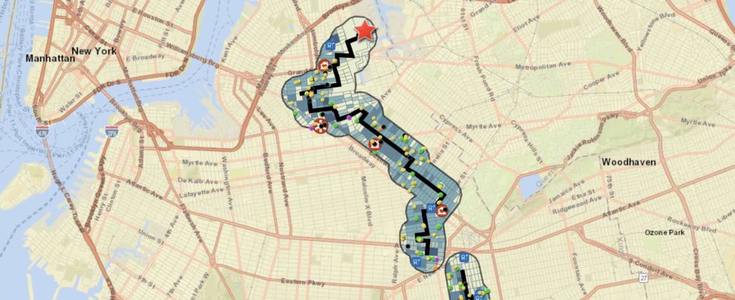 North Brooklyn Pipeline demographics map