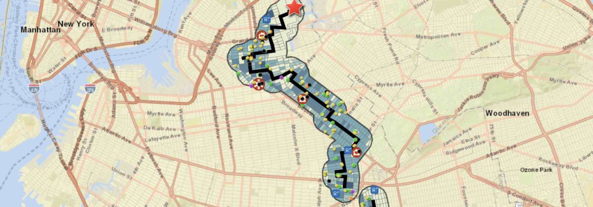 North Brooklyn Pipeline demographics map