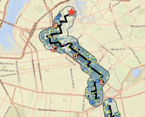 North Brooklyn Pipeline demographics map