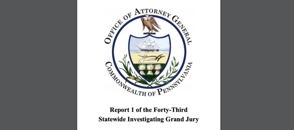 PA attorney general 43rd grand jury report on environmental crimes