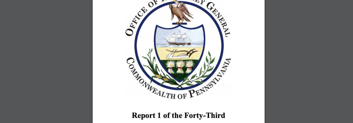 PA attorney general 43rd grand jury report on environmental crimes