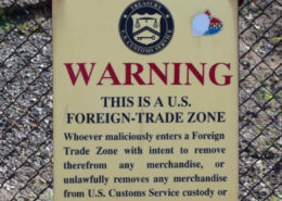 Foreign Trade Zone Sign Feature