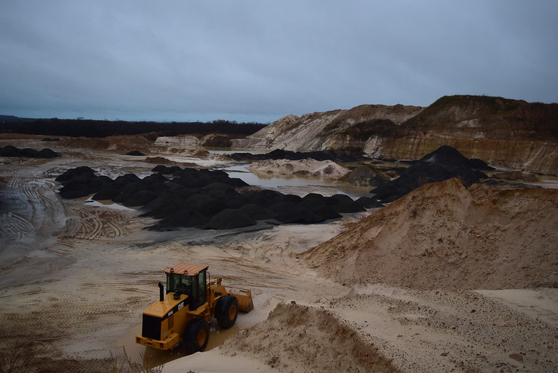 Abandoned sand mine in Woodbury, MN. Photo by Ted Auch.