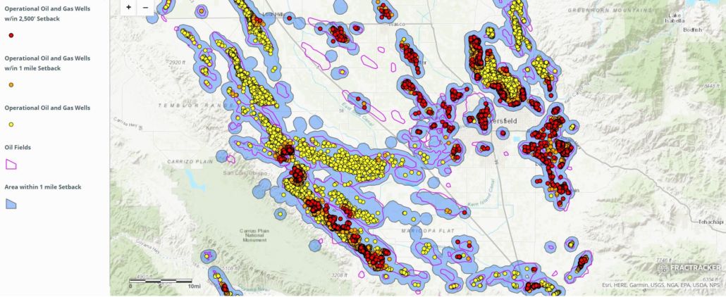 CA Setbacks Map