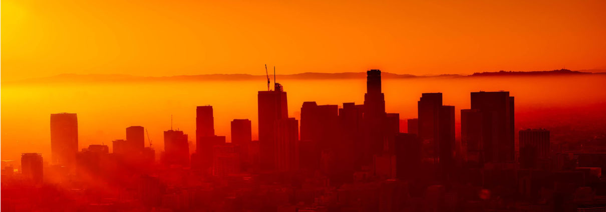 Los Angeles, California skyline