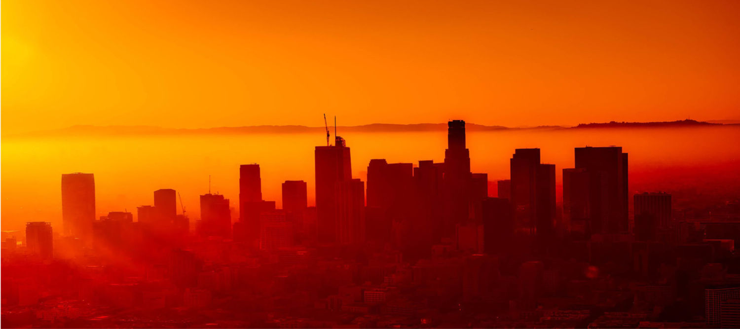 Los Angeles, California skyline