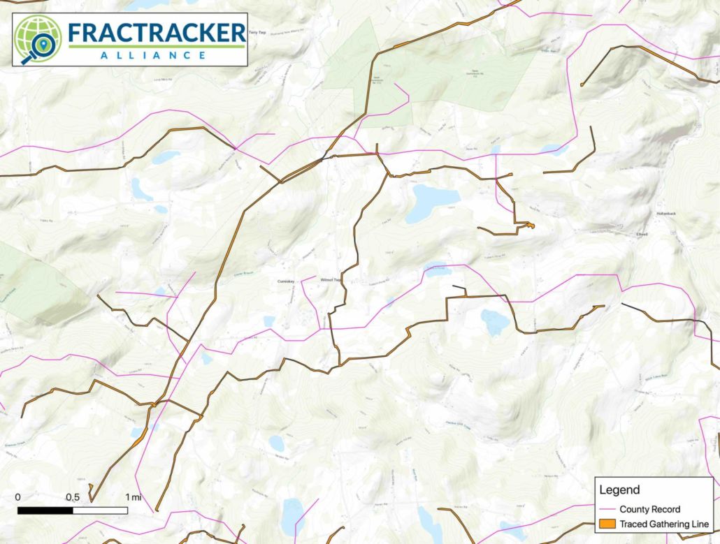Mapping Gathering Lines in Bradford County, Pennsylvania FracTracker