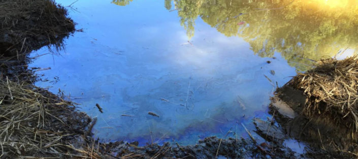 Colonial pipeline spill feature