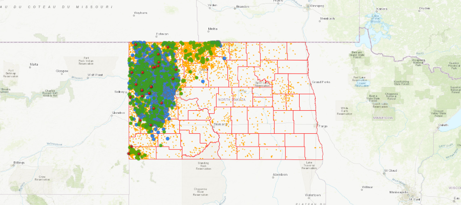 North Dakota Shale Viewer