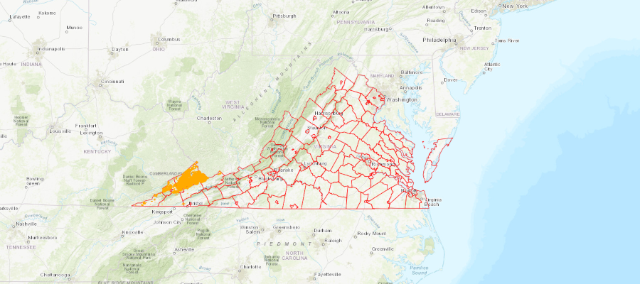 Virginia Shale Viewer