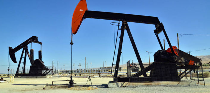 California oil drilling feature