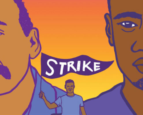 Prison Strike Poster by Melanie Cervantes