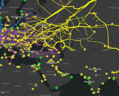 Russia Ukraine Energy Map