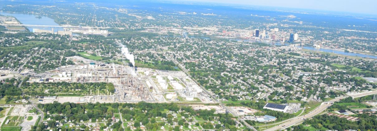 Aerial image of Oil Refinery in Ohio