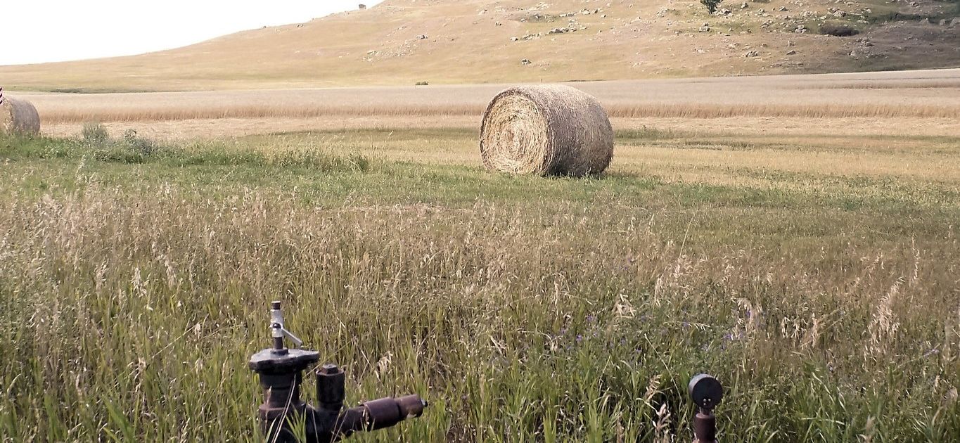 Abandoned Infrastructure in Keene, North Dakota. Photo by David Nix.